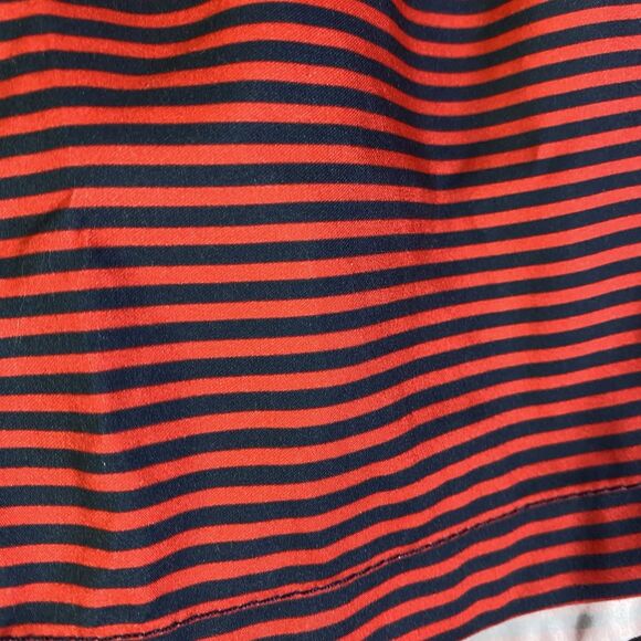 MAAMGIC Men’s Large Swim Trunks Shorts Red Striped 7" Inseam  Mesh Lining  NWT - Picture 2 of 13